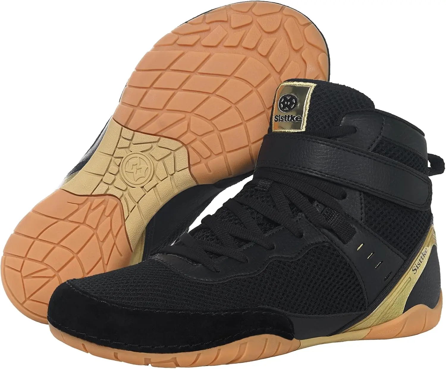 Mens Wrestling Shoes Boxing Shoes Fitness Boots