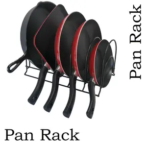 Premium Presents 6 tier pantry organization and storage Pan organizer Lid organizers Pot holders Shelf organizer. Pots pans kitchen rack in pantries cabinets under sink Kitchen drawer organizer Cabinet shelf dividers