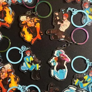 Dispatch | Waterboy Flambae and Prism 2.5 inch acrylic Keychain