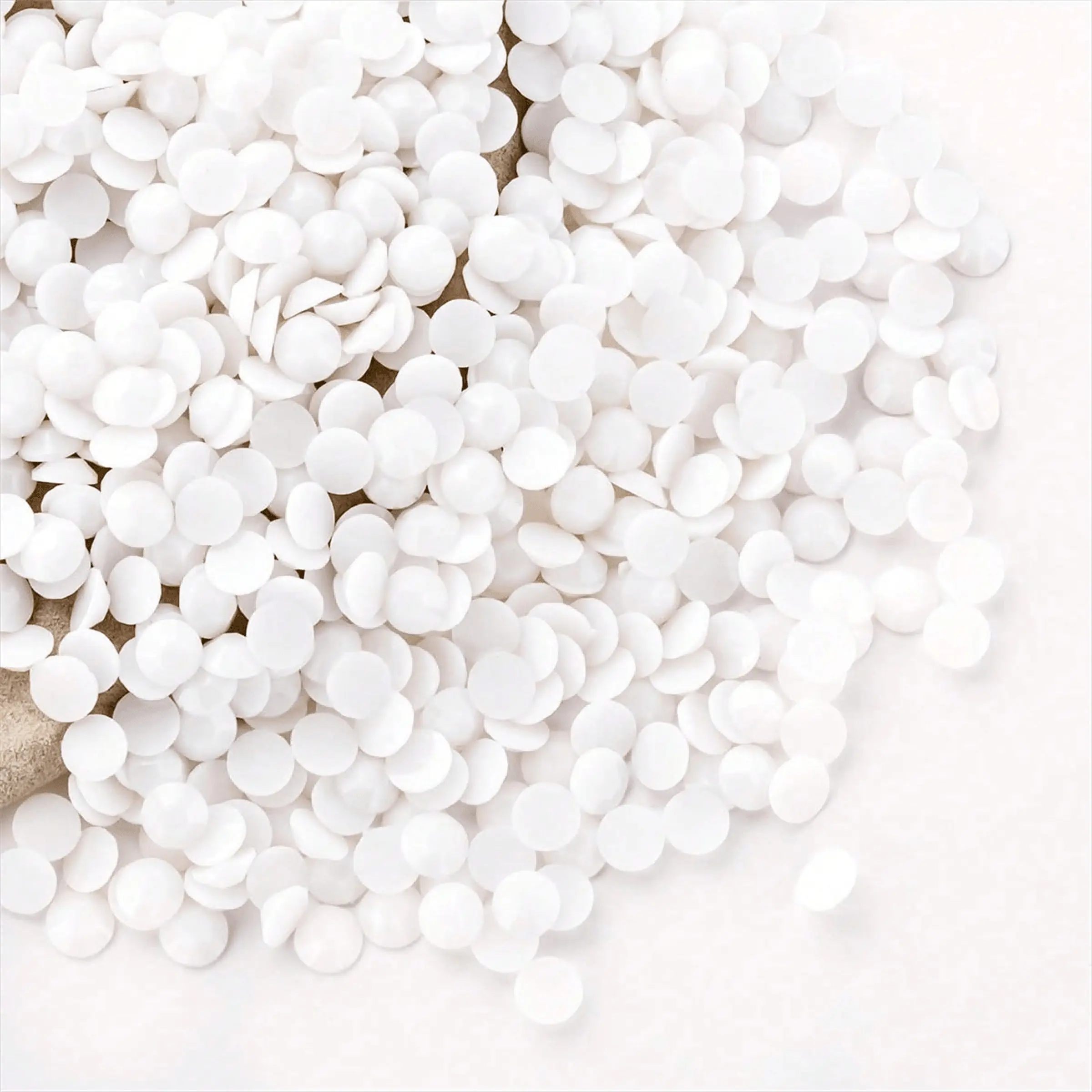 500/5000pcs Flat-Bottomed Resin Rhinestones, Round Crystal Gemstones, Bling Rhinestone Decoration for Accessories, Shoes, Clothing, Cosmetics, Bags, Decorations