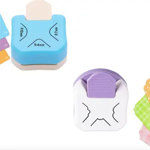 3 in 1 Paper Corner Rounder, 1 Count Precise R4mm, R7mm, R10mm Cutting Paper Corner Cutter, Perfect for DIY Projects, Scrapbooking, Card Making