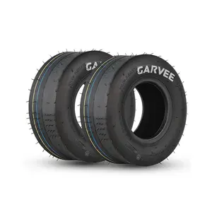 New Upgraded 2pcs 11X4.00-5 4PR 11x4.00-5 Turf Tires 4PR, Rubber Golf Cart Tires, 2-Pack Lawn Mower Tires, Rim Not Included