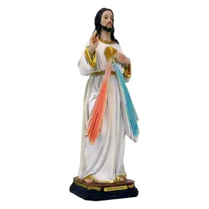 Divina Misericordia 5"-36" Inches Tall Estatua - Detailed Figure Divine Mercy Jesus Brand New Religious Decor Standing