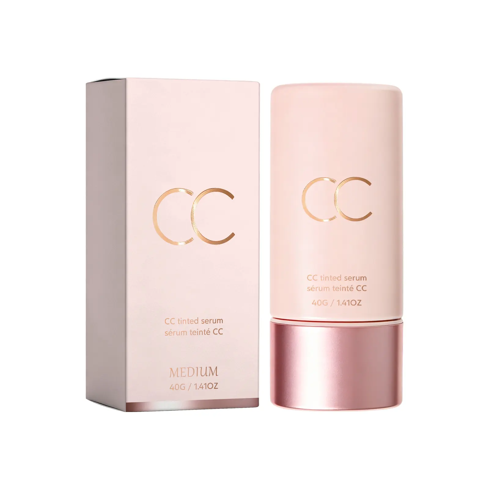 Natural Shade CC Cream - Moisturizer for Face, Skin Enhancer BB & CC Creams, Lightweight Smooth Texture, Non-Caking, Skin Tone-Evening, Easy-to-Apply for Natural No-Makeup Look