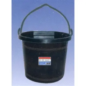 212 MAIN 20 qt. Rectangular Flat-Back Bucket for Pet Bird Feeding, Smooth Construction, Durable, Outdoor-Use, Chemical-Safe, Impact-Resistant (KMC-FB100)
