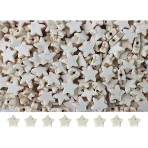 300 count White  Shape Turquoise Beads for  Making Lanyard Stone Space Beads for Garland  DIY Handmade Craft Beads for Necklace Bracelet Supplies