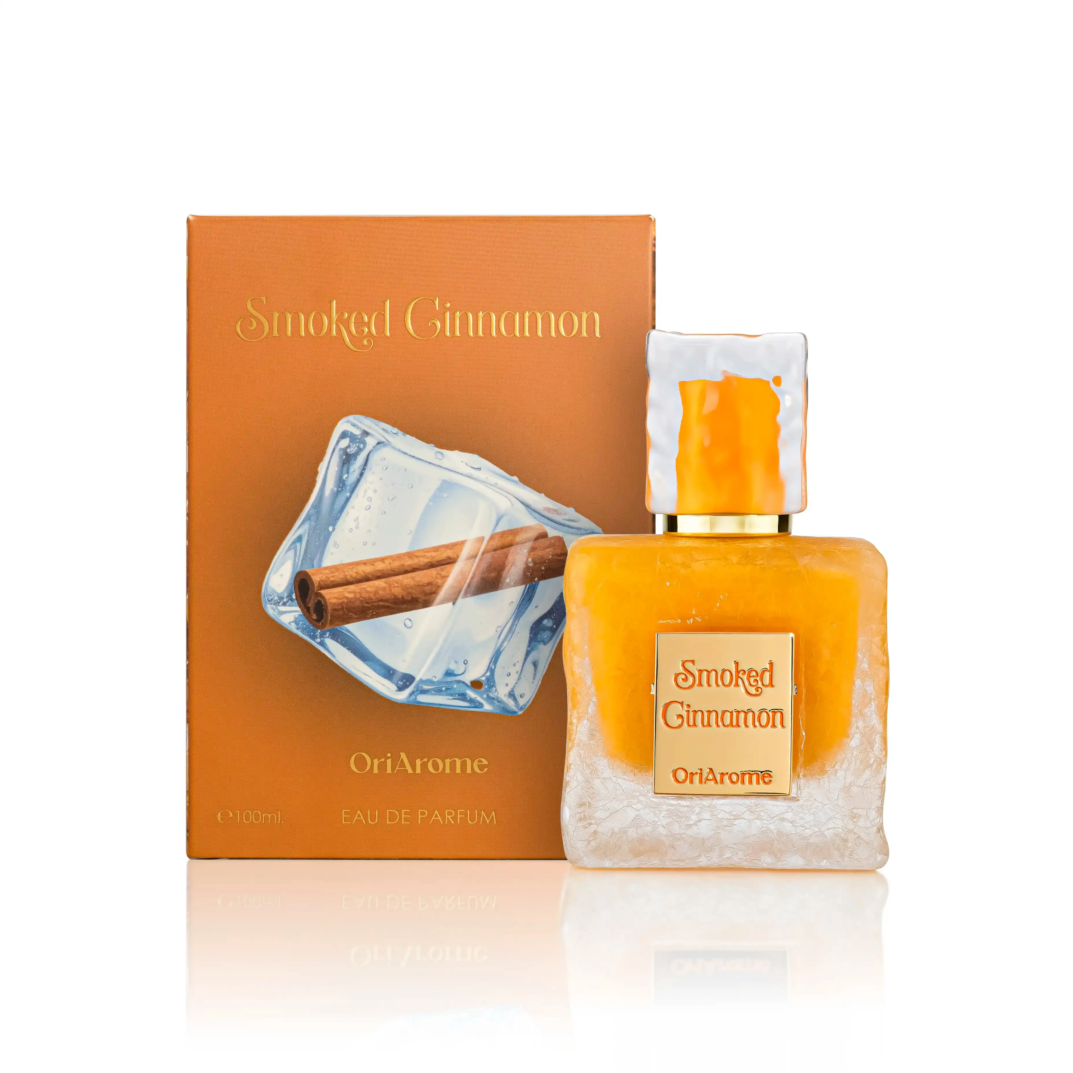 Smoked Cinnamon Eau de Parfum, 100ml EDP Spray, Modern Aroma Fragrance with Notes of Citrus and Oakmoss, Captivating Fragrance, Daily Wear Fragrance