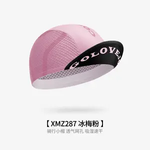 XMZ286 New Cycling Cap, Unisex Summer Road Bike Sun Protection Helmet Liner, Breathable Peaked Hat, Light Luxury Advanced Outdoor Sports Hat