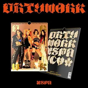 aespa — Dirty Work [DIRTY WORKER Ver.] Single Album | CD, 54-Page Photo Book, Tattoo Sticker, Random Photo Card (1/4) | Fast U.S. Shipping