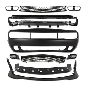 Fit For 2015-2023 Dodge Challenger Hellcat Style Full Front Bumper Body Kit