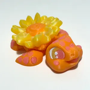 Happiness Turtle - 3D Printed Articulating Figure