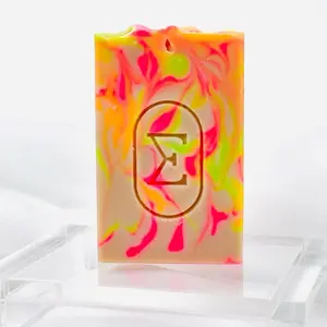 Traviesa | nectarine, passionfruit, juicy tangerine, vanilla, hibiscus & musk. | Jabón Artesanal | Artisan Soaps | Vegan Soap | Plant-based Soap