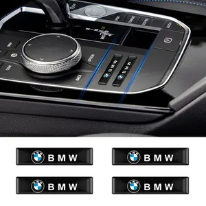Bmw Logo Car Stickers, Universal Soft Interior and Exterior Decorative Patches, Sport-Style Automotive Decorations, Suitable for Steering Wheels, Door Handles, and Dashboards, Enhancing Overall Vehicle Texture and Appearance.