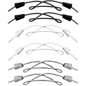 3 Pairs Shoelaces for Hey Dude Elastic No Tie Stretch Round Strings Replacement Laces Shoes