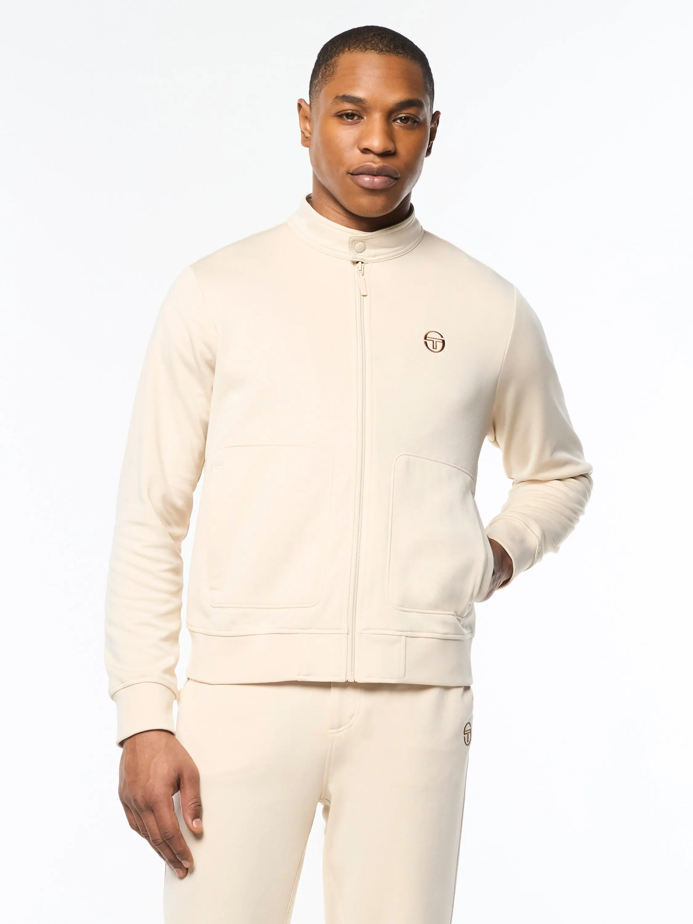 Sandro Track Jacket- Fog Sandro Track Jacket- Fog