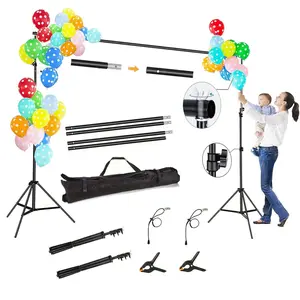 Photography Studio Backdrop Stand Photo Video Studio Background Stand Backdrop Support System Kit Scenery Shelf Frame Light Kit