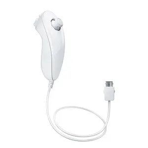 New White Wii Nunchuk Controller -Third Party