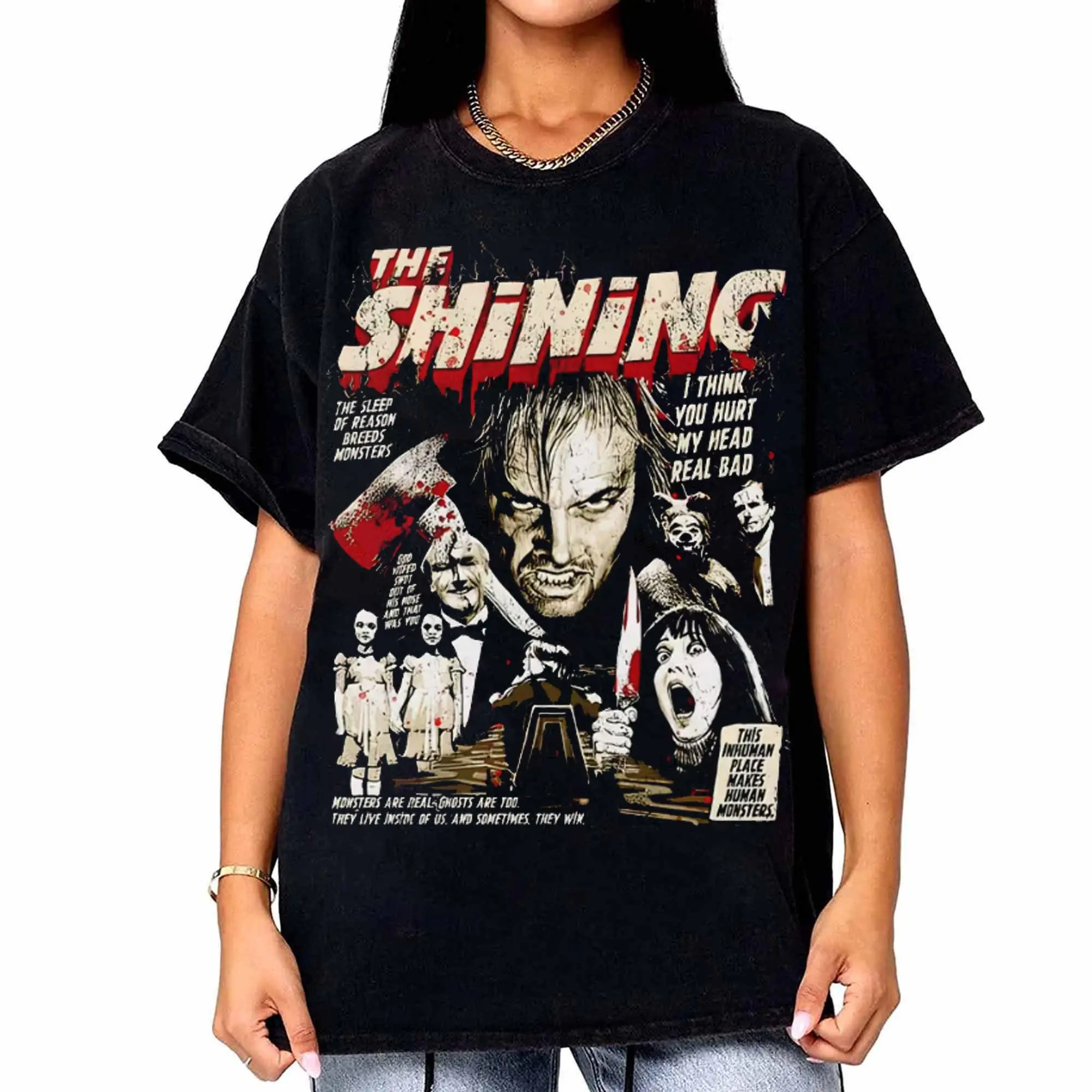 The Shining Horror Movie Shirt, Jack Torrance Halloween Shirt, The Shining Halloween Film Shirt