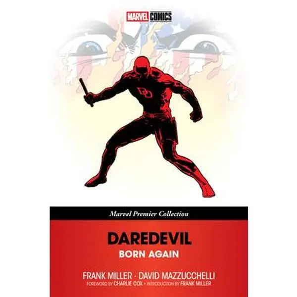 Daredevil: Born Again Graphic Novel - Marvel Premier Collection, Frank Miller, Matt Murdock, Wilson Fisk, Brand-New Introduction by Frank Miller, Trade Paperback, 0.93 lbs