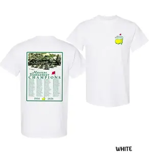 2026 Masters Tournament Augusta 91 Years Golf T-Shirt, Vintage Golf Cup Graphic Tee for Men & Women, Unisex Golf Fan Gift Apparel