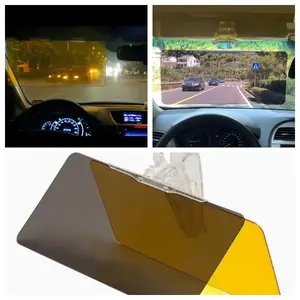 Adjustable Polarized Car Sunshade Extender, Clip-On Protection, Anti-Glare, Enhances Driving Comfort, Fits All Vehicles, Car Sunshade