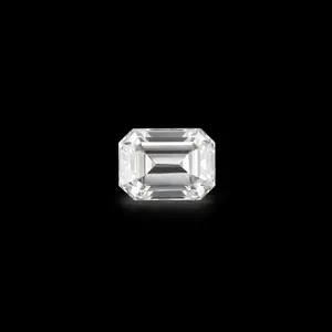 Limited-Time Flash Sale | 2-Carat, D-Color, VVS Clarity, Certified Emerald-Cut Loose Moissanite