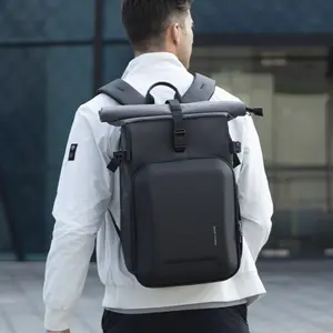 1pc Hard Shell Multifunctional Camera Bag, Shockproof & Expandable, Multi-pocket Backpack for Photography Digital Equipment, Men Travel Laptop Bag Large Capacity Multi-compartment Storage Bag