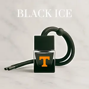 University of Tennessee - Hanging Air Freshener - Clean Air Co. - Black Ice, Leather, Cologne, and More - UTK Logo - For Cars and Trucks - Long Lasting