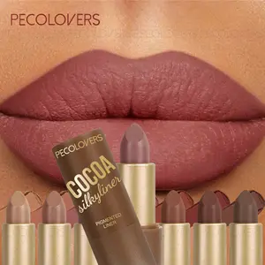 6pcs/set Matte Colored  Lipstick, Long-lasting & Waterproof, Autumn and Winter, Moisturizing Hydrating Lip Makeup, Cosmetic for Everyday & Formal Events, Hydrate