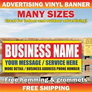 7x15 feet business banner with free design Banner Banner Outdoor Banner Banner Banner