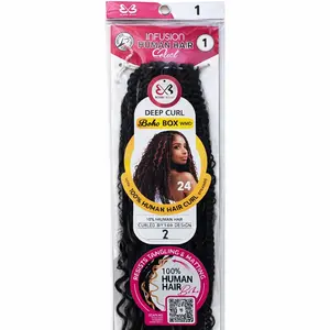 Bobbi Boss Infusion Deep Curl Boho Box Braid 24"
