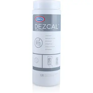 Dezcal Descaling Tablets - 120 Uses, Universal Compatibility with Keurig, Nespresso, Breville, De’Longhi, and More - Effective Descaler for Coffee Makers, Espresso Machines, Boilers, and More
