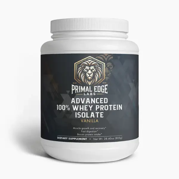 Primal Edge Labs | Advanced 100% Whey Protein Isolate (Vanilla)
