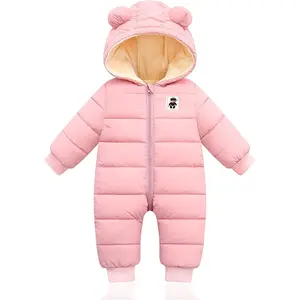 Baby Clothes Cute Infant Toddler Snowsuit Warm Newborn Boy Girl Winter Coats Hooded Zip Jumpsuit Baby Clothes Cute Infant Toddler Snowsuit Warm Newborn Boy Girl Winter Coats Hooded Zip Jumpsuit