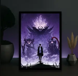 Sung Jin-woo - Solo Leveling, Anime Poster, non-frame, house decoration