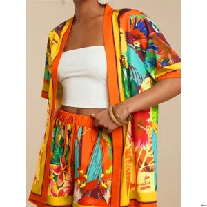 VacationOutfitsWomanSetsIslandVacationOutfits OutfitForGoingOutToMusicFestival TeacherOutfit OldMoneyOutfit OfficeOutfit Back - sSummerVacationOutfit PieceSet - ColorCasualPrintedVacationBeachTwo TravachicSummerOutingHolidayDateSet Women sShirtAndShortsMu