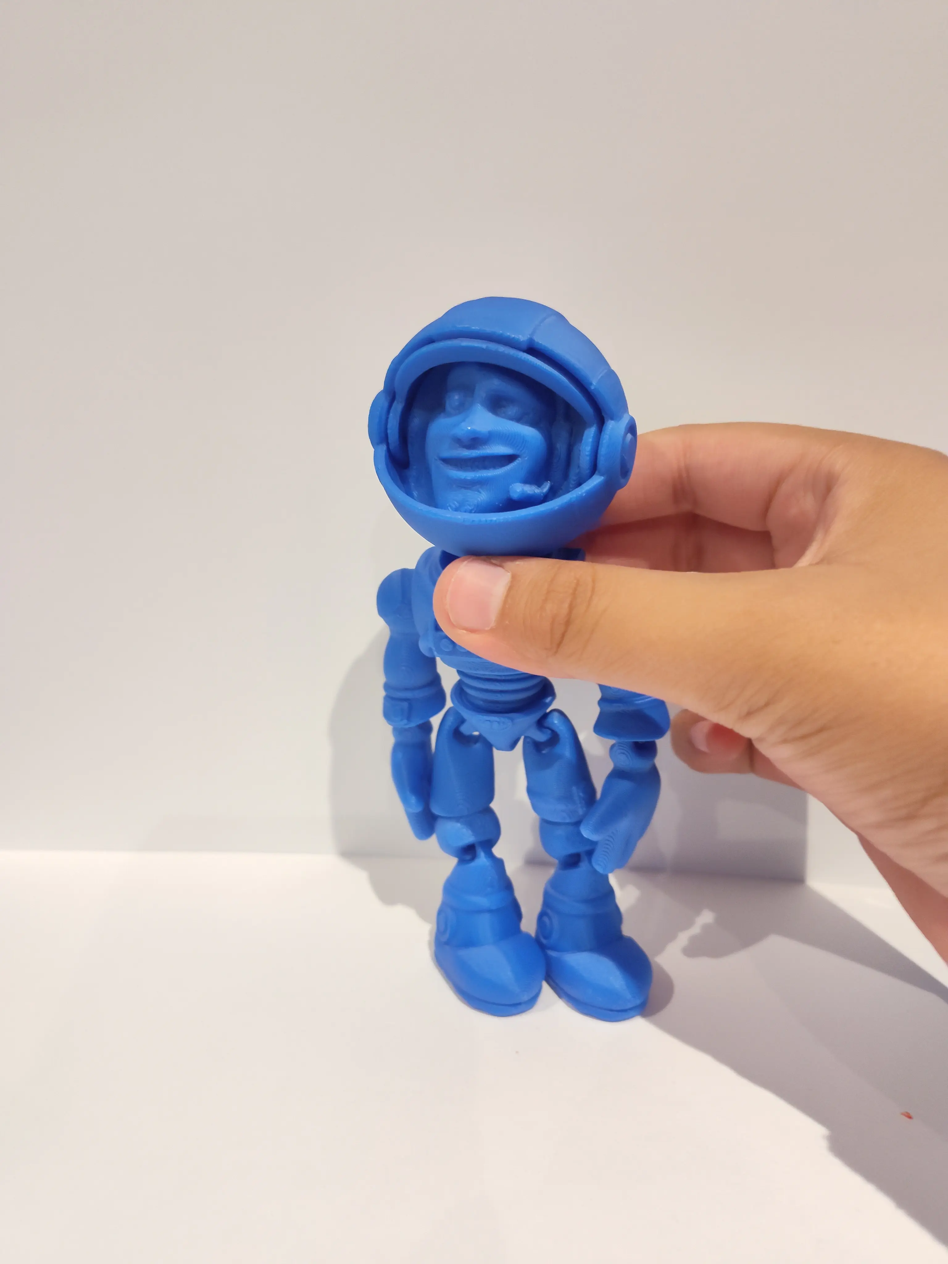 Astronaut Flexi Action Figure with Flexible Joints and Detailed Design for Collectors
