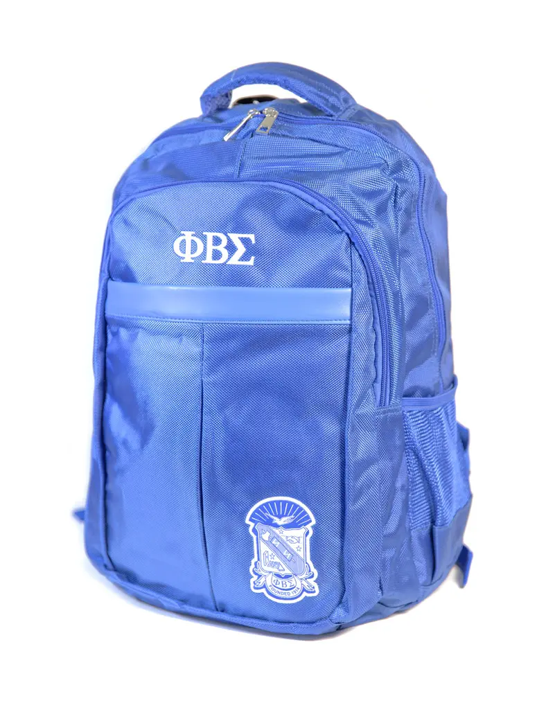 Phi Beta Sigma Fraternity Royal Blue Back Pack
