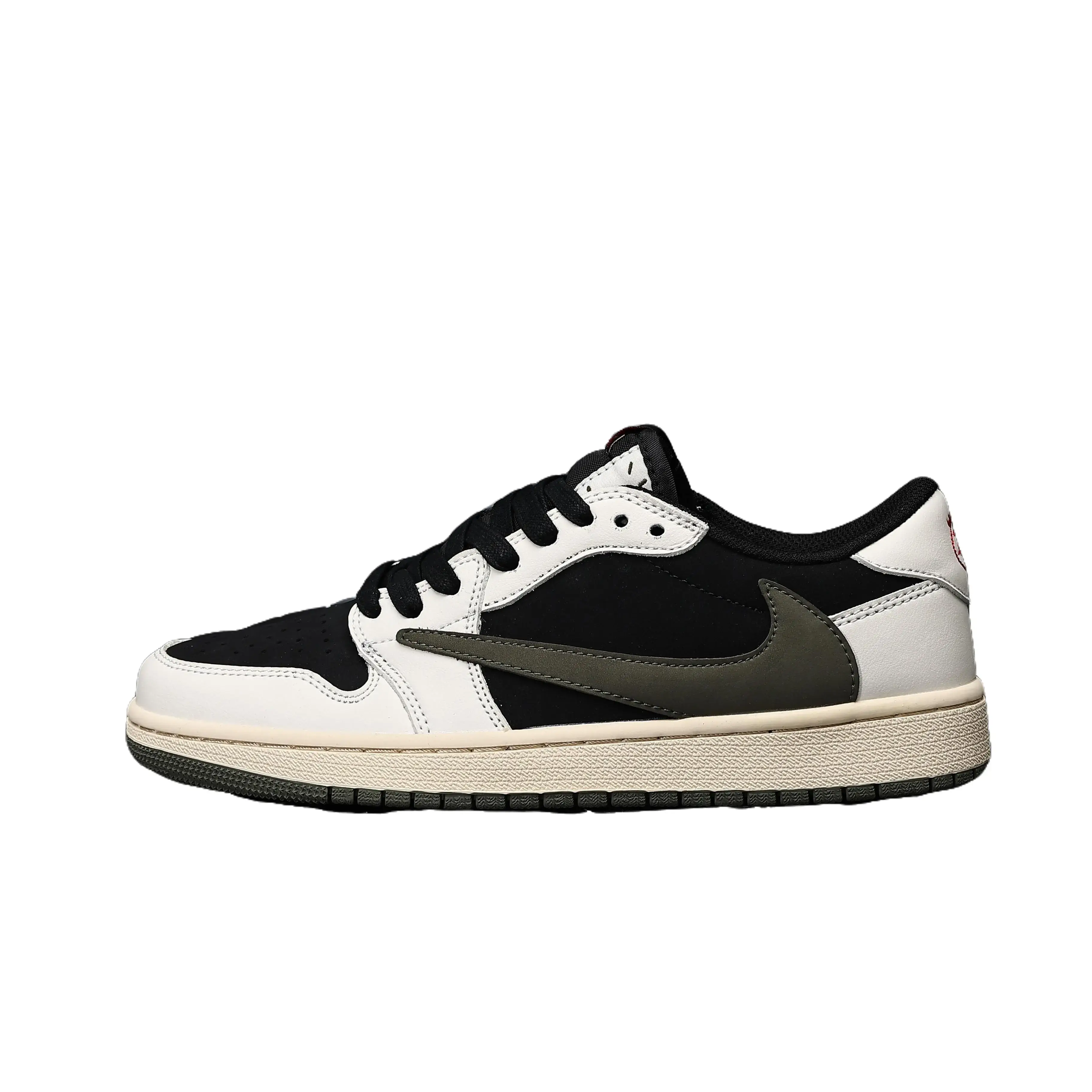 Brand New Unopened Packaging Unisex Cream White Black Olive Green Smooth Suede Leather Low Top Casual Sneakers Soft Comfy All Season Hip Hop Casual Daily Trainers