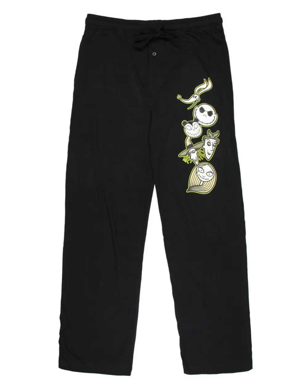 The Nightmare Before Christmas Character Group Design Men's Lounge Pants (Small)