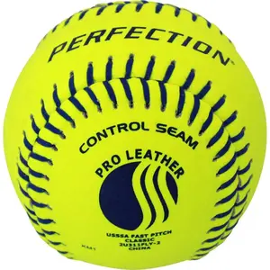 USSSA Fastpitch 12" Leather Softballs for Women's Baseball