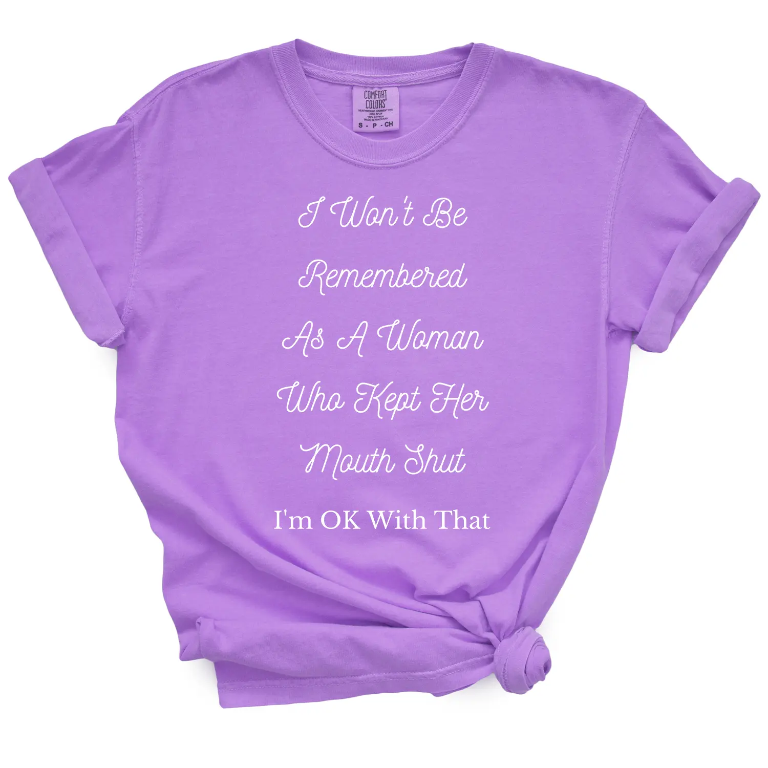 Loud Mouth Woman Tshirt