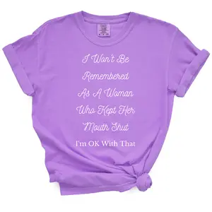 Loud Mouth Woman Tshirt