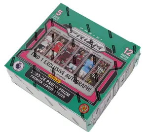 1 (ONE) PACK OF 2023-24 Panini Prizm Premier League Soccer Hobby International Box