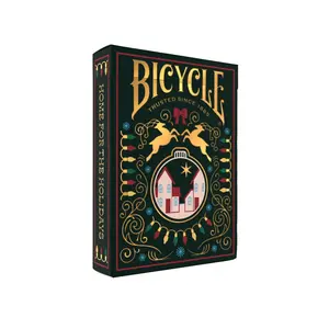 Bicycle Home for the Holidays Playing Cards – Festive Christmas Collection