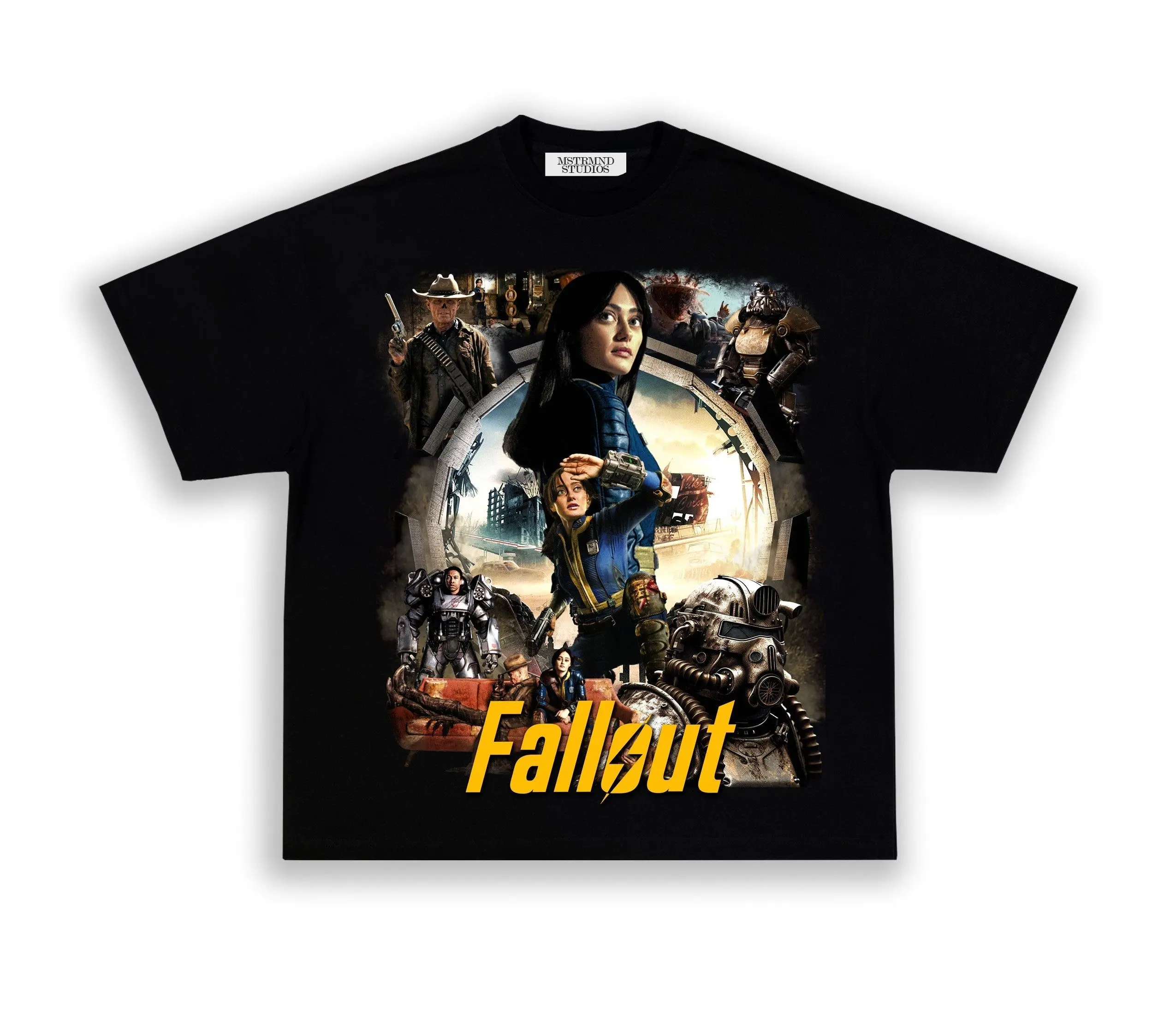 Youth & Adults Fallout T-Shirt, Vintage Post Apocalyptic Graphic Tee, Retro Gaming Fan Shirt, Unisex Streetwear