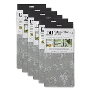 Design Imports Market Print Fridge Liners 6-pack Design Imports Market Print Fridge Liners 6-pack