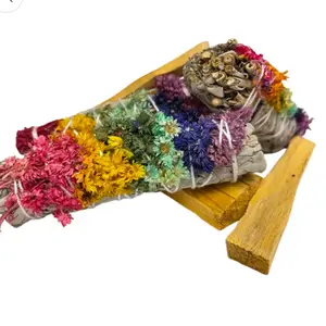 Sage. 7 chakra Use regularly to disperse negative energy, soothe stress, improve sleep and boost cognition. The roses add blessings of love, happiness and new beginnings, and are aligned with the seven chakras to achieve balance.