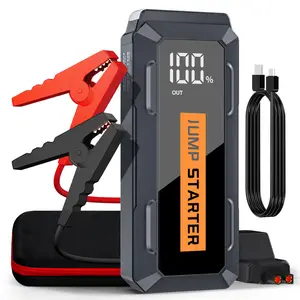 【Povasee 】Black Friday Deal！  Jump Starter Battery Pack - Water-Resistant & Portable for 8L Gas & 6.5L 6000A Diesel Engines