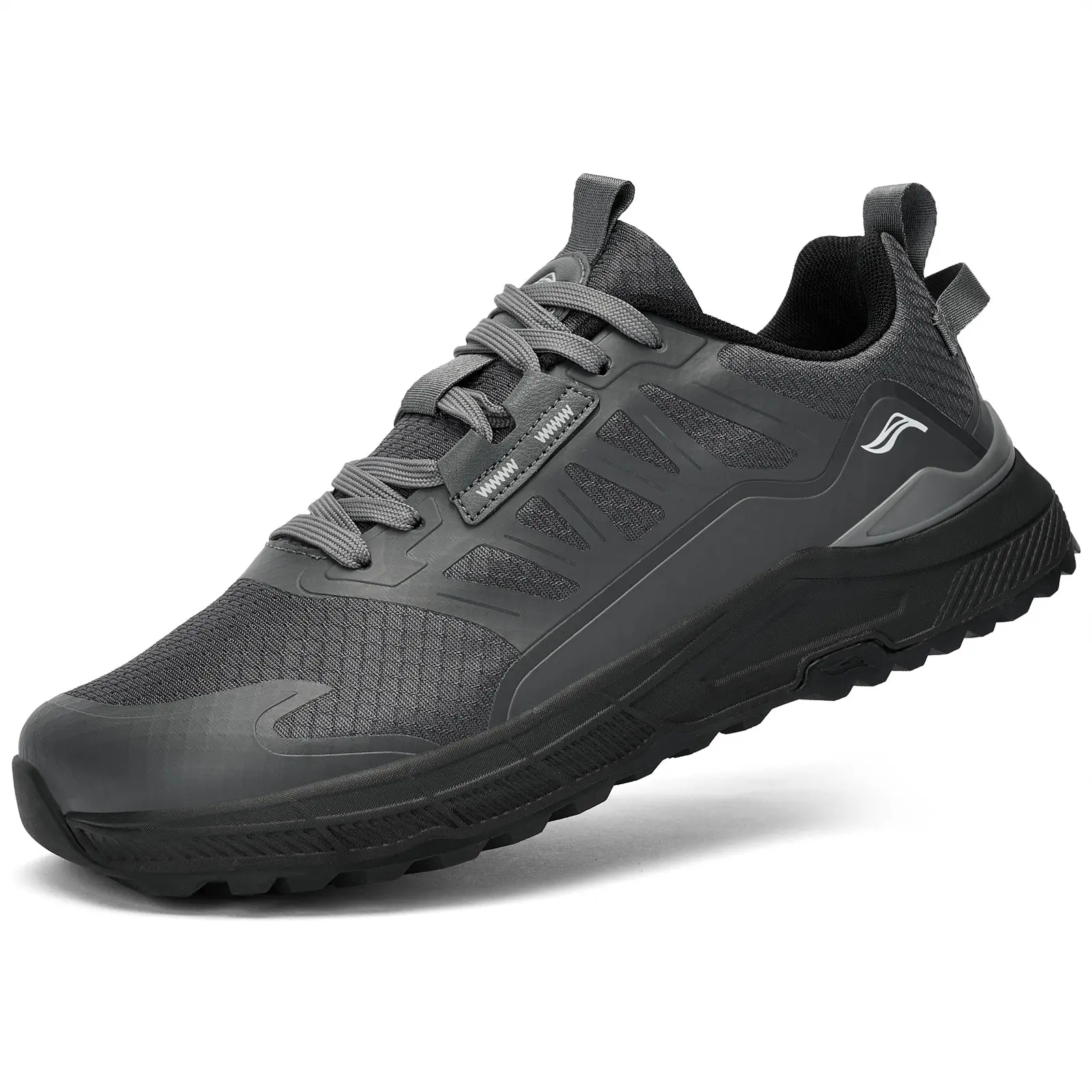 Men's Sneakers Wide Toe Box Hiking Walking Lightweight Breathable Shoe Non- Slip Outdoor Sports Trail Running Tennis Shoes - TikTok Shop